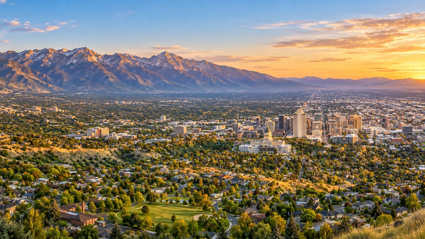 Salt Lake City and the Wasatch Front